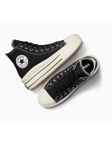 Zapatillas deportivas de archivo Converse Chuck Taylor All Star Move para mujer, color negro