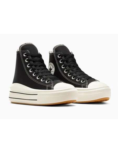 Zapatillas deportivas de archivo Converse Chuck Taylor All Star Move para mujer, color negro