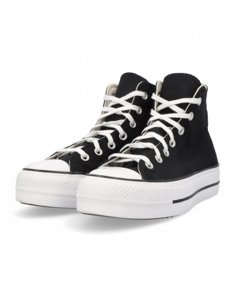 Zapatillas Converse Chuck Taylor All Star Eva Lift Platform para mujer, color Negro