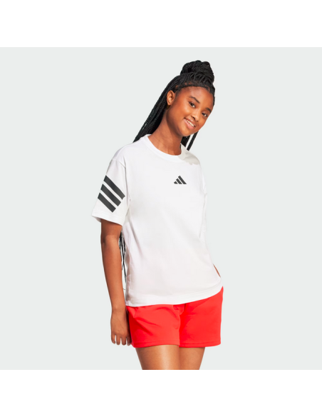 T-shirt Adidas Future Icons 3-Stripes pour femme - Blanc
