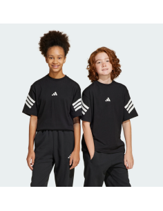 T-shirt Unisex Adidas Future Icons 3-Stripes Tee - Nero