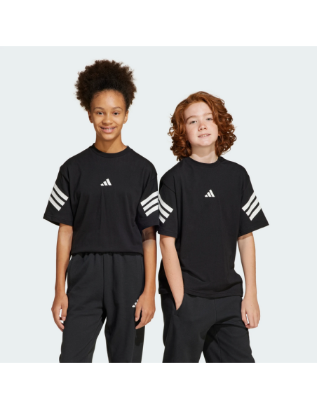 T-shirt Unisex Adidas Future Icons 3-Stripes Tee - Nero