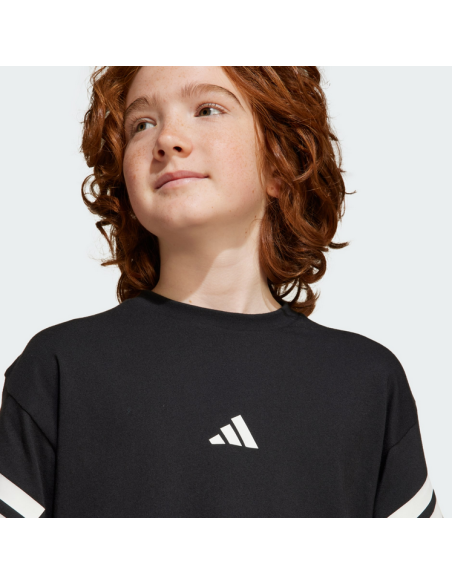 Adidas Future Icons 3-Stripes Tee Unisex T-Shirt - Schwarz