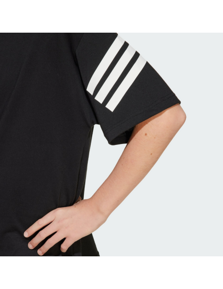 Adidas Future Icons 3-Stripes Tee Unisex T-Shirt - Schwarz