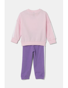 Tuta Bambina Adidas 3-Stripes - Rosa/Viola 2