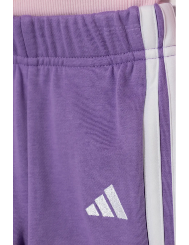 Chándal Adidas 3-Stripes para niñas - rosa/morado
