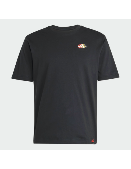 Adidas Embroidery Graphic Tee Men's T-shirt - Black