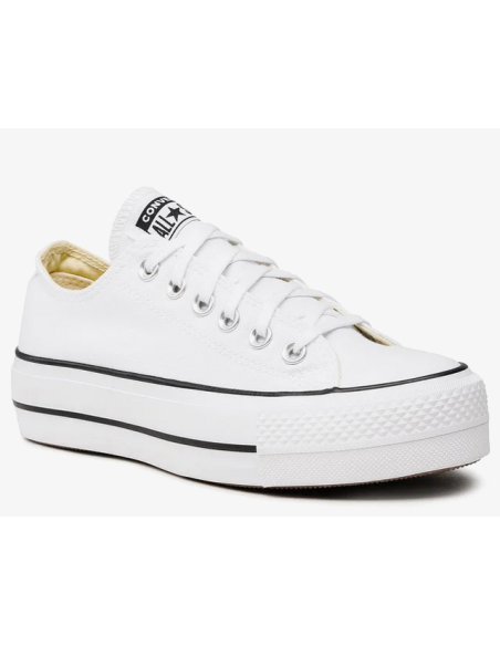 Chaussures Converse Chuck Taylor All Star Ox Lift pour femme - Blanc