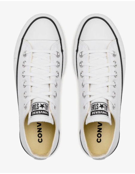 Converse Chuck Taylor All Star Ox Lift Damenschuhe - Weiß