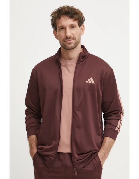 Tuta Uomo Adidas 3 Stripes - Bordeaux