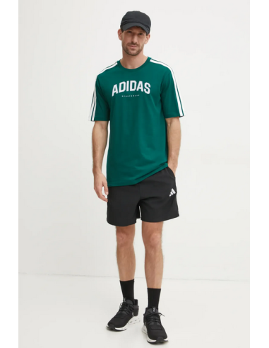 Adidas College Tee Men's T-Shirt - Green