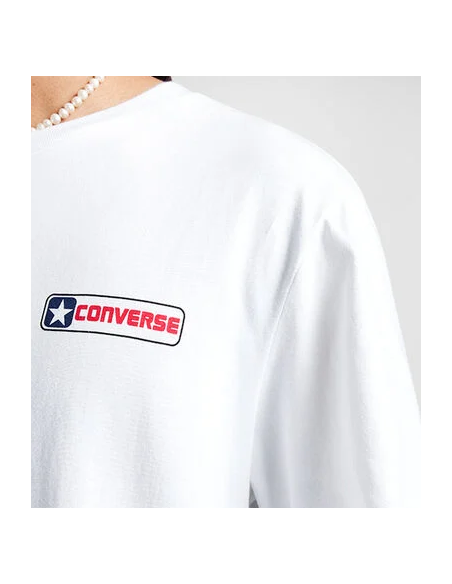 Converse Logo Herren T-Shirt - Weiß