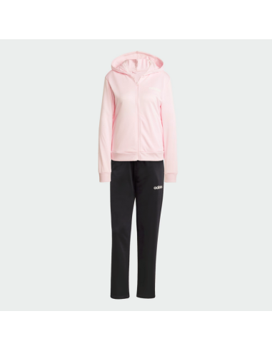 Tuta Donna Adidas Essentials Linear - Rosa/Nero