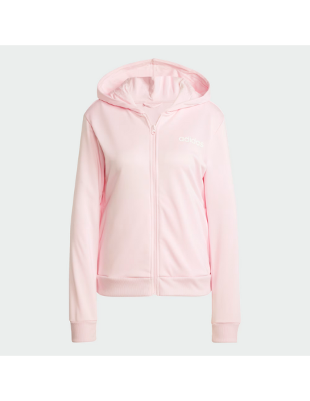 Chándal adidas Essentials Linear para mujer - Rosa/Negro