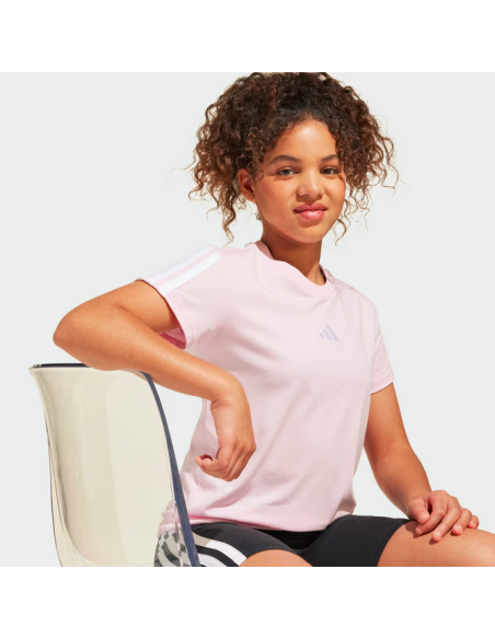 T-shirt Ragazza Adidas Essentials - Rosa