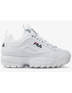 Scarpe Bambino Fila Disruptor - Bianco
