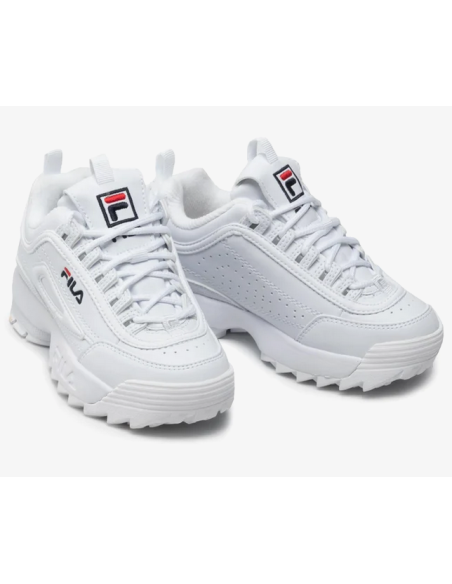Chaussures unisexes Fila Disruptor - Blanc