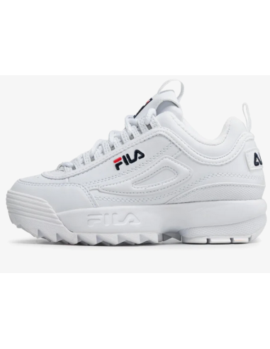 Scarpe Bambino Fila Disruptor - Bianco