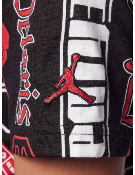 Camiseta Jordan Essentials Printed para niño - Negra