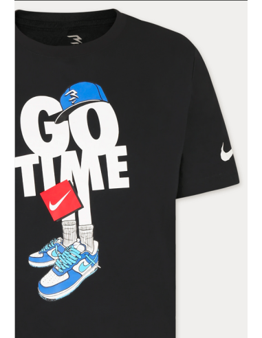 Nike Go Time Tee Boys' T-Shirt - Black