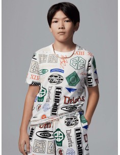 T-shirt Ragazzo Jordan Essentials Printed - Bianco