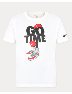 Nike Go Time Tee Boys' T-Shirt - White