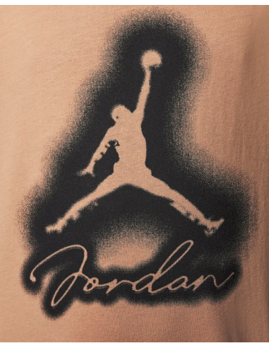 Jordan Mvp Airbrushed Jumpman Boys T-Shirt - Brown