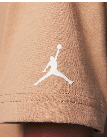 Camiseta Jordan Mvp Airbrushed Jumpman para niño - Marrón