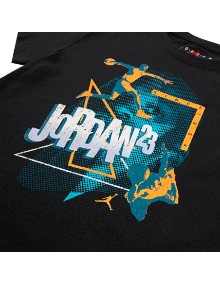 Jordan Sleeve Tee Boys T-Shirt - Black