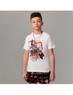 Jordan Sleeve Tee Boys T-Shirt - White