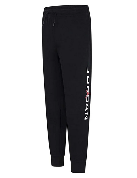 Pantalone Ragazzo Jordan Baseline French Terry - Nero