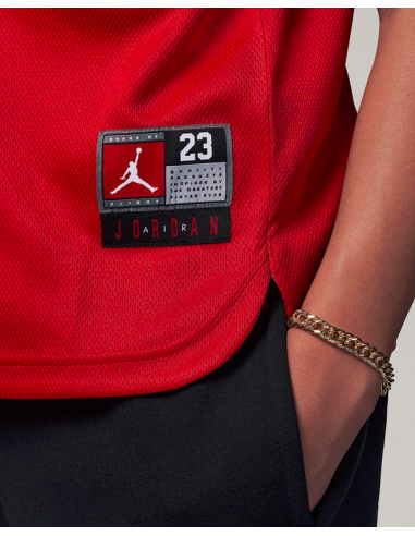 Maillot de baseball Jersey Jordan - Rouge/Noir