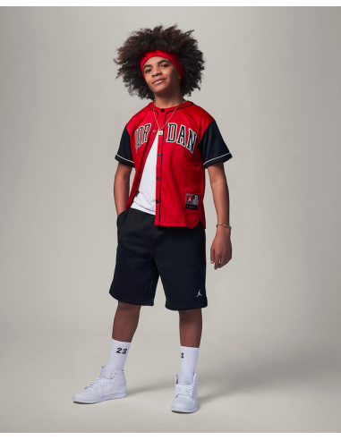 Jordan Baseball Jersey trikot – Rot/Schwarz