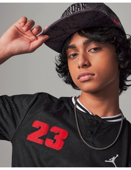 T-shirt Ragazzo Jordan Elevated Jersey - Nero
