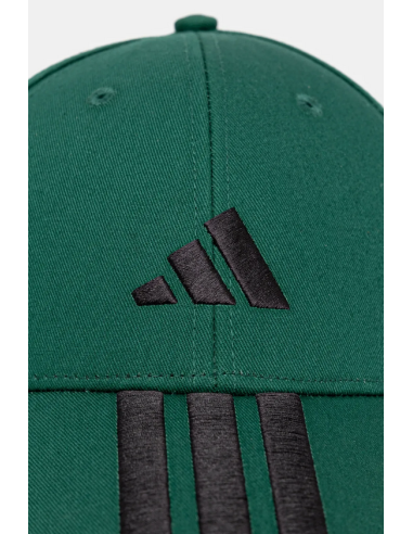 Casquette de baseball Adidas à 3 bandes - Vert