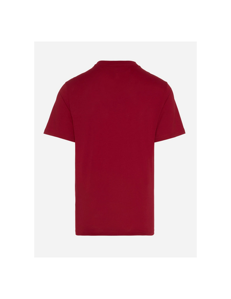T-shirt Uomo Converse Square Logo - Rosso