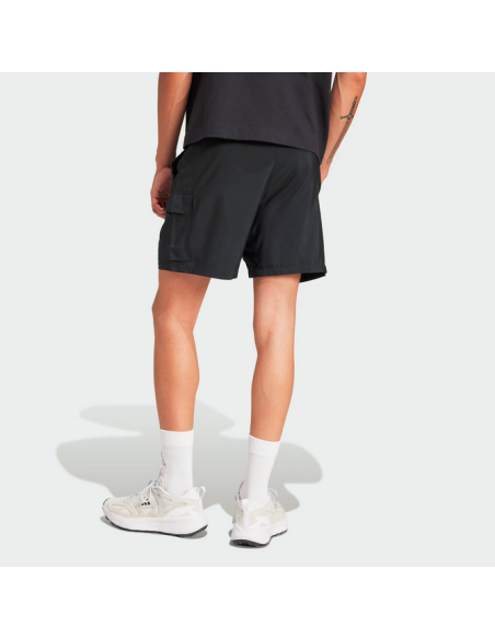 Adidas Essentials Small Logo Cargo Shorts Herren - Schwarz