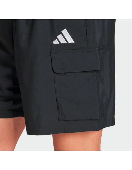 Adidas Essentials Small Logo Cargo Shorts Men - Black
