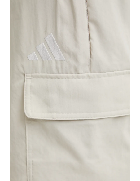 Short cargo Adidas Essentials à petit logo pour homme - Beige