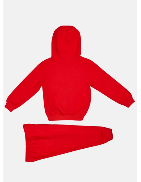 Tuta Bambino Nike Club French Terry - Rosso