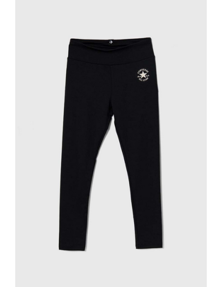 Leggings Ragazza Converse Chuck Rise High - Nero