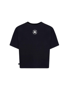 T-shirt ragazza Converse CNVG Chuck Patch Boxy - Nero 2