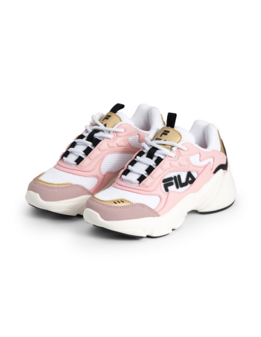 Scarpe Bambina Fila Collene - Bianco/Rosa