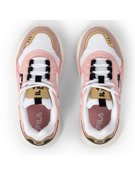 Fila Collene Mädchen Schuhe - Weiß/Rosa