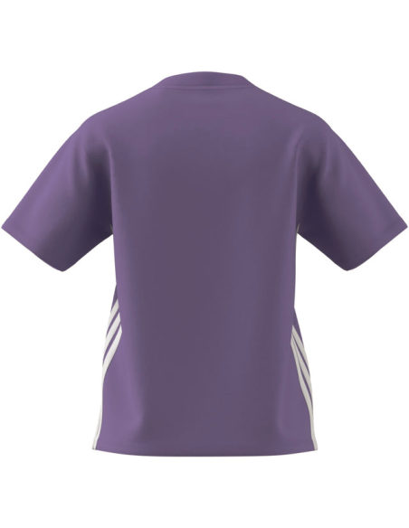 Adidas Future Icons 3-Stripes Tee Damen T-Shirt - Lila