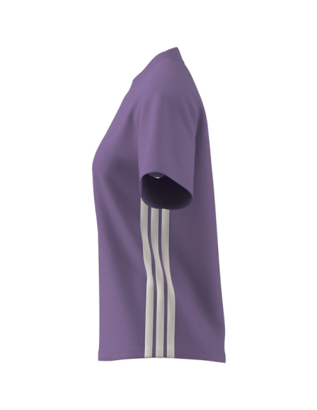 Adidas Future Icons 3-Stripes Tee Damen T-Shirt - Lila