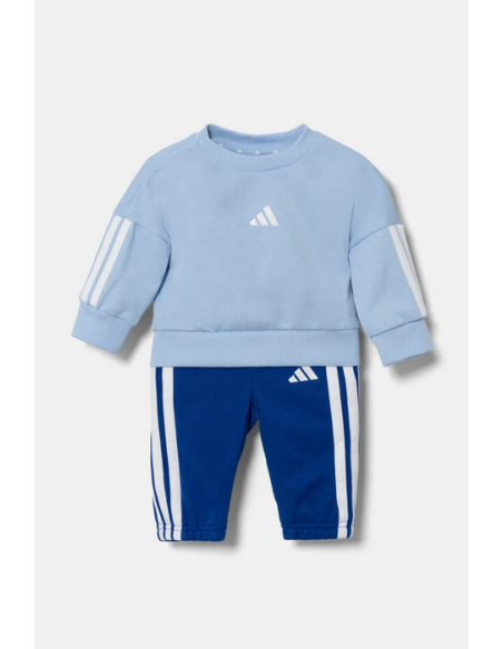 Survêtement Adidas 3-Stripes pour enfant - Bleu clair/Bleu
