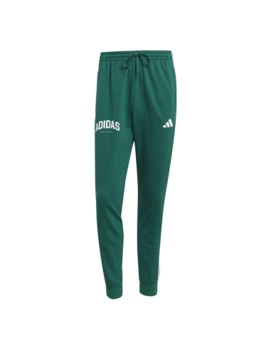 Pantalone Uomo Adidas 3-Stripes - Verde