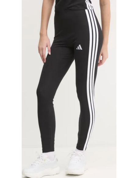 Leggings Donna Adidas 3 Stripes Essentials - Nero