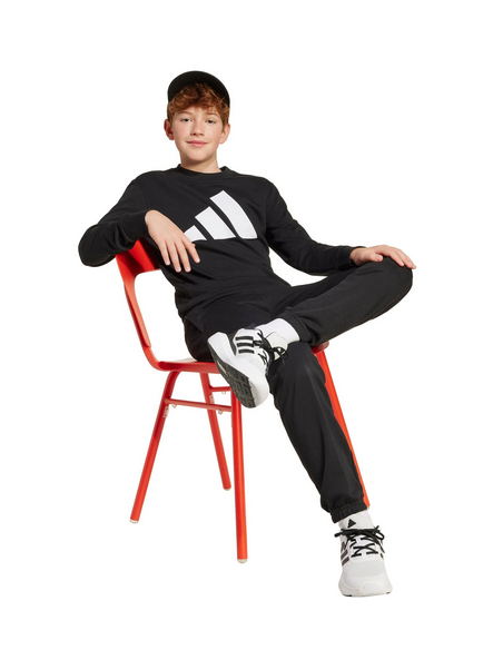 Adidas Essentials Boys Tracksuit - Black